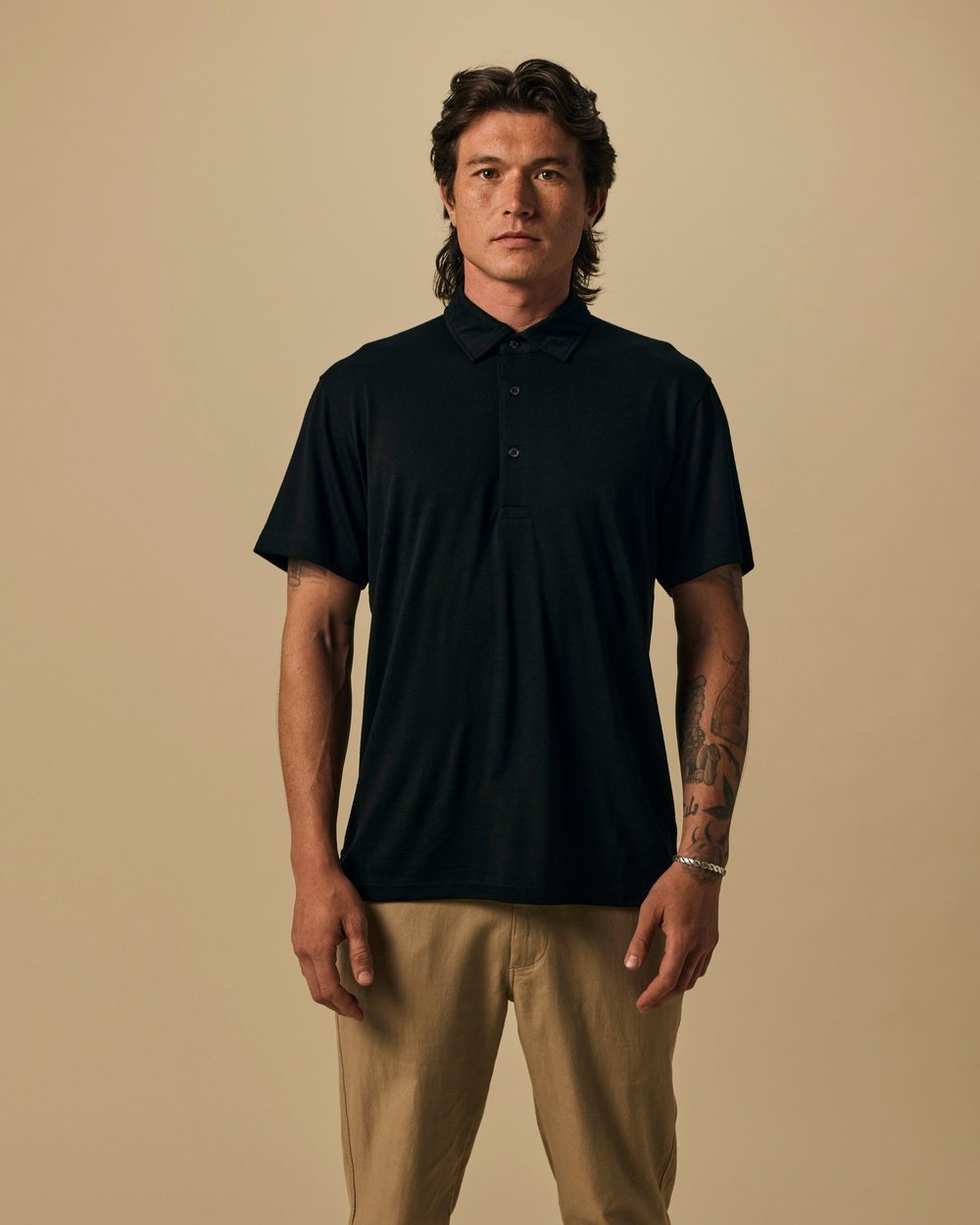 SLOAT Merino Polo &middot; view 1 of 4