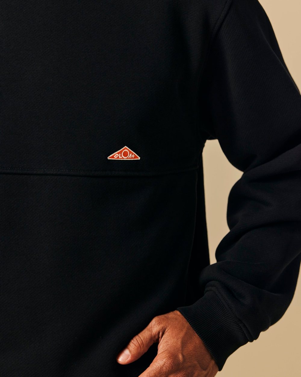 SLOAT Organic Cotton Fleece Crewneck &middot; view 4 of 4