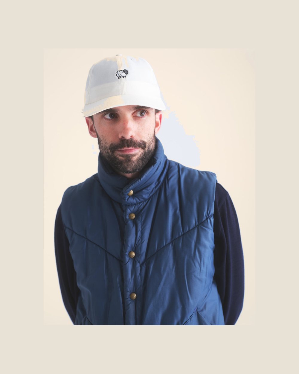 Whim Golf Sheep Hat in Woven Merino &middot; view 2 of 4