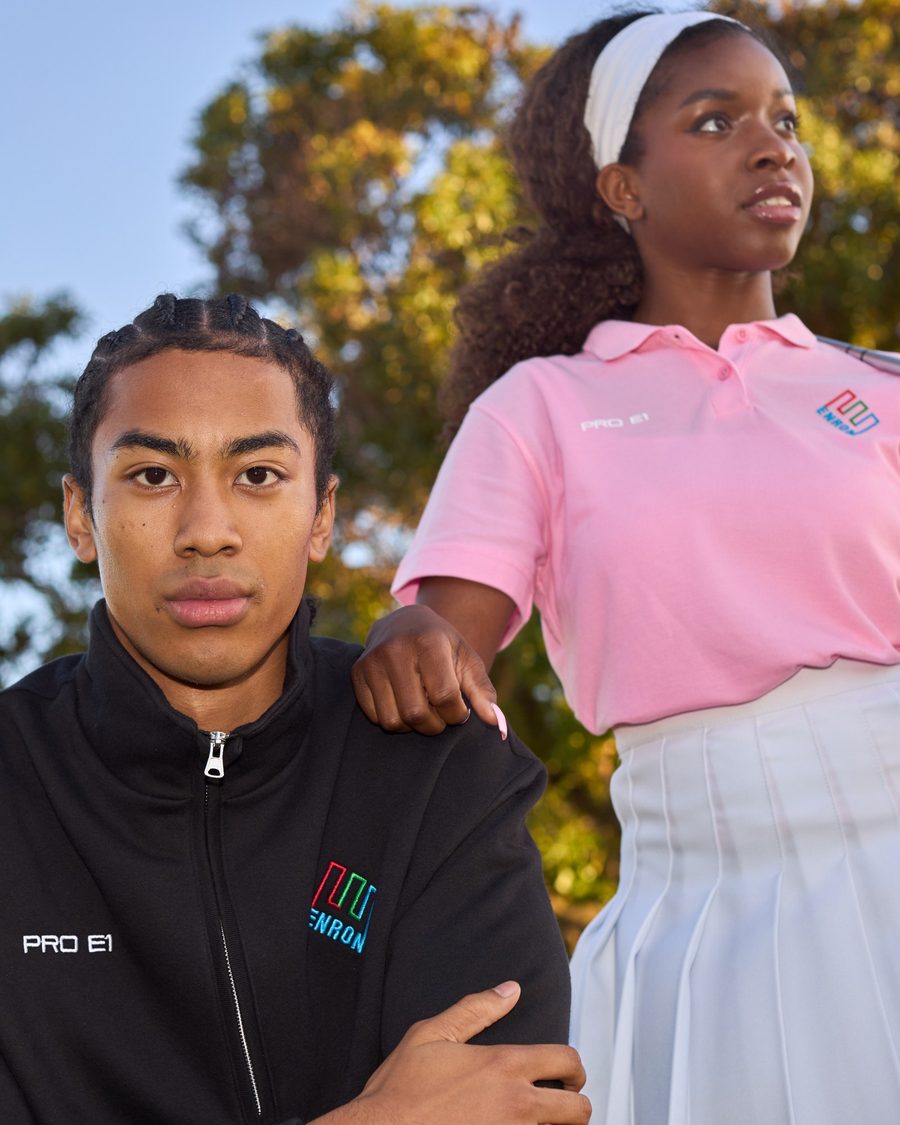 Enron Pro E1 campaign photograph: Pro E1 Quarter Zip