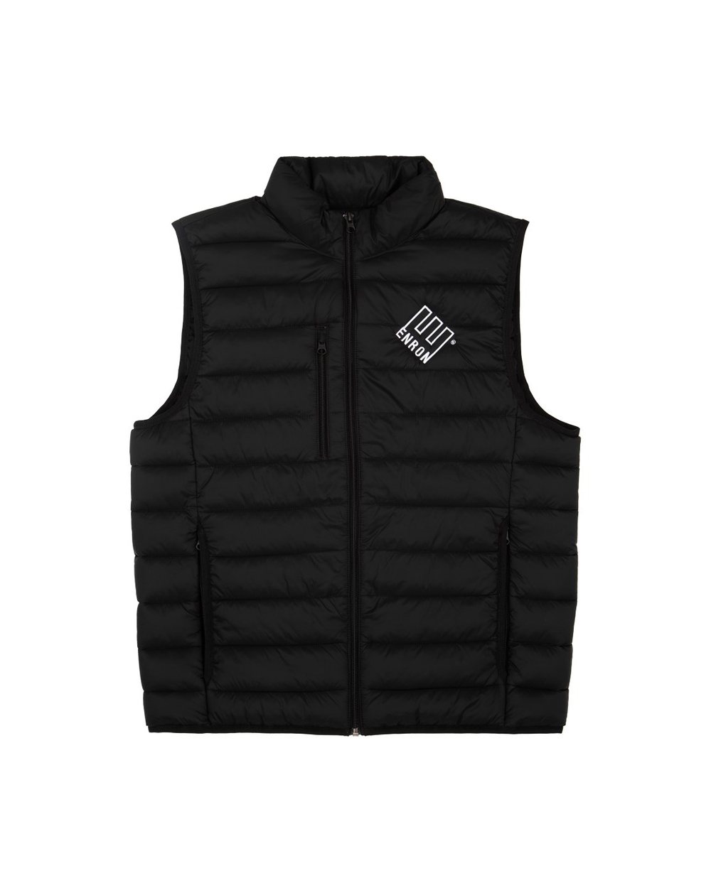 Enron Corporate Puffer Vest Black · view 1 of 3