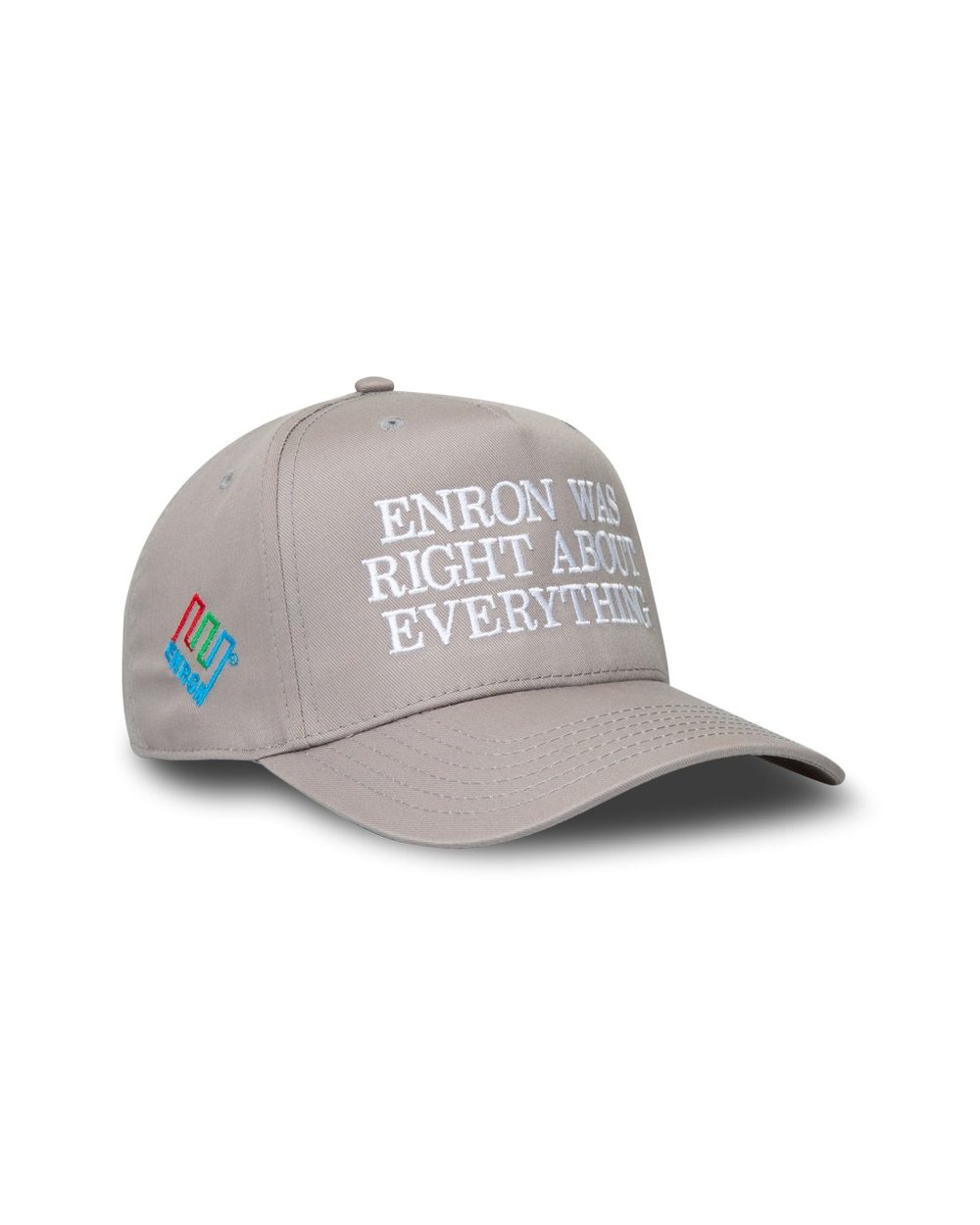 Enron Enron Was Right Snapback Gray or black · view 3 of 5