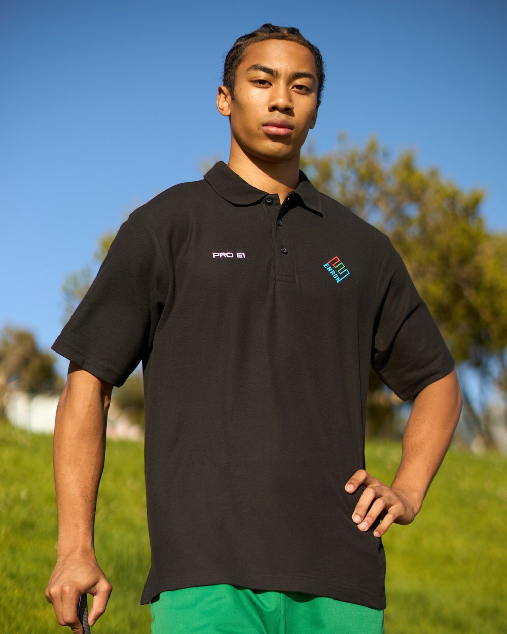 Enron Pro E1 Polo Black or green · view 2 of 6