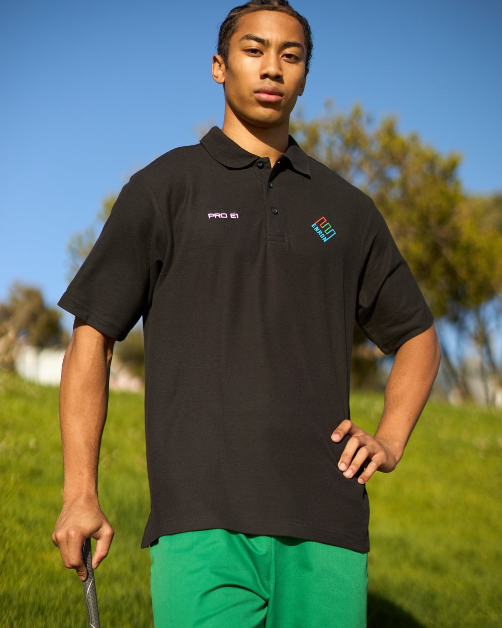 Enron Pro E1 Polo Black or green · view 3 of 6