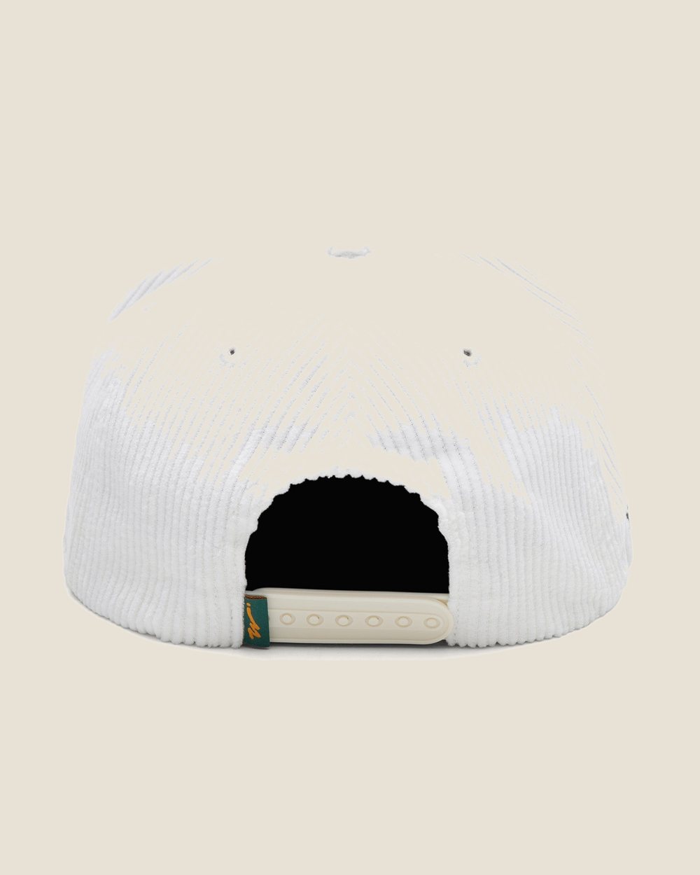 Walker Golf Things Kooka Mid Box Cap, Cream Corduroy · view 4 of 4