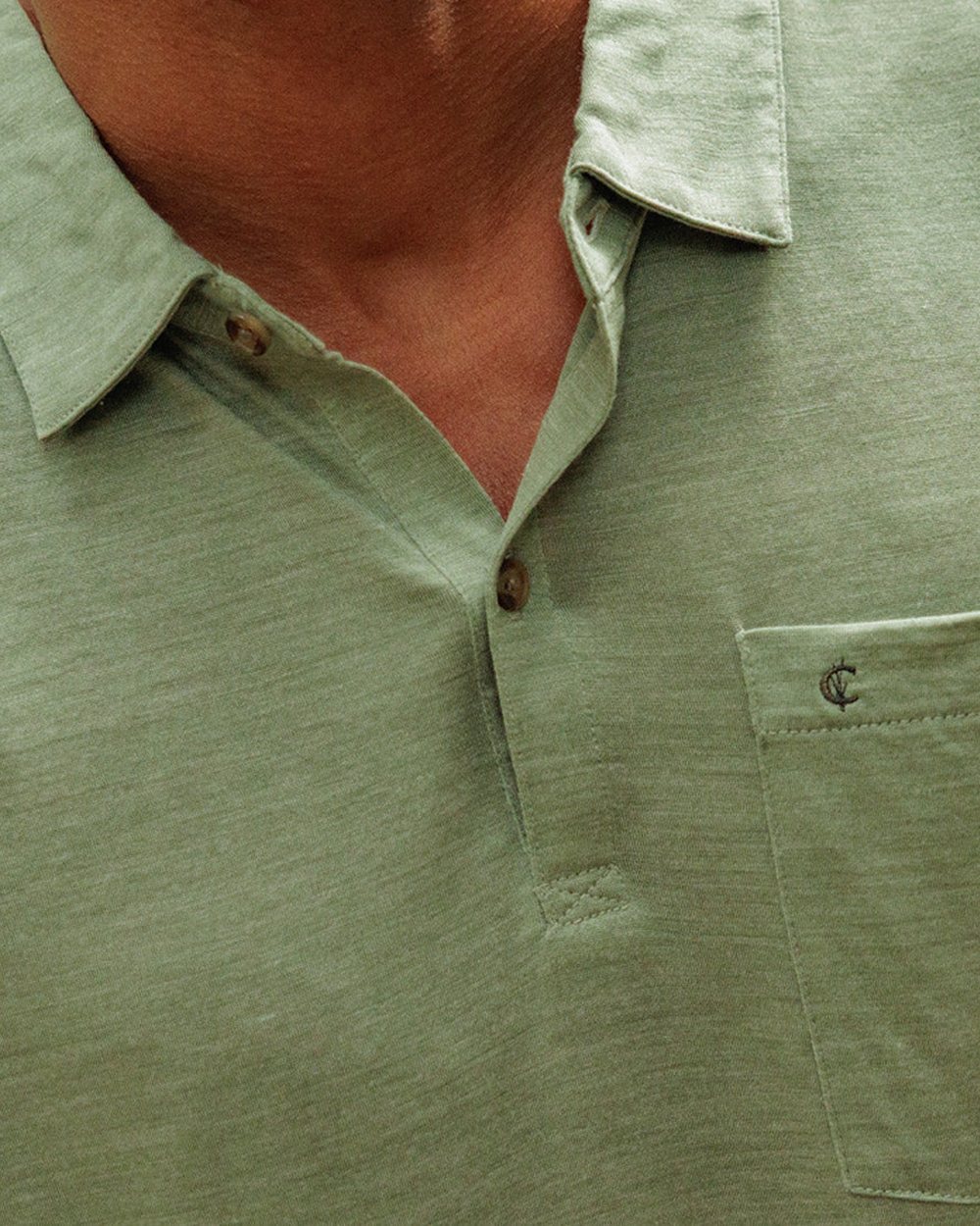 Criquet Dan Merino Long Sleeve Polo · view 2 of 4