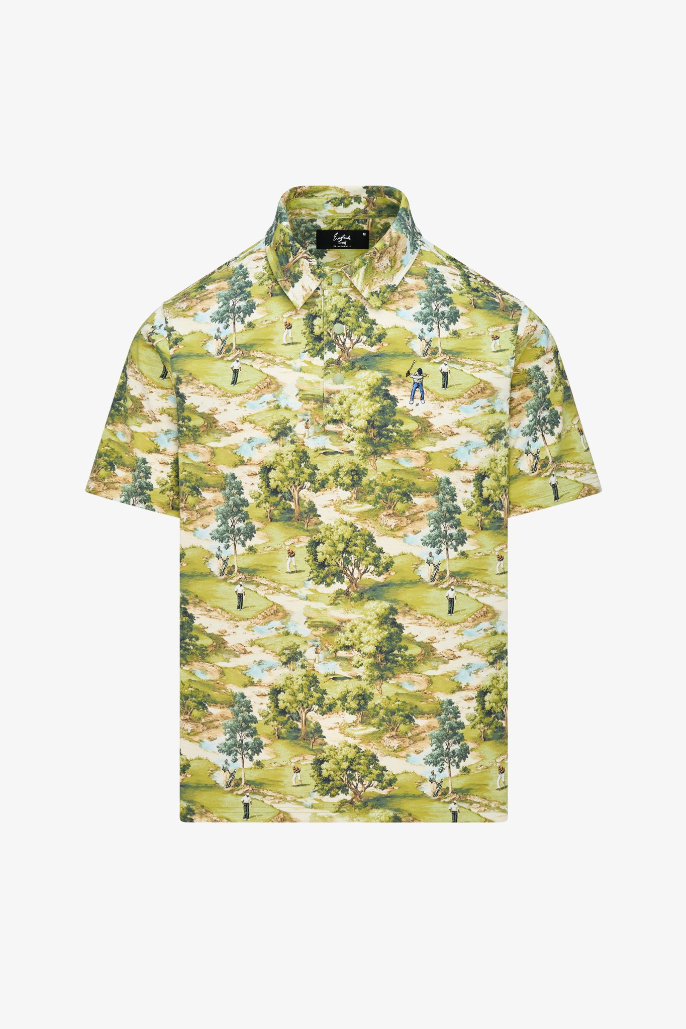 Eastside Golf Course Camo Snap Placket Polo · view 1 of 3