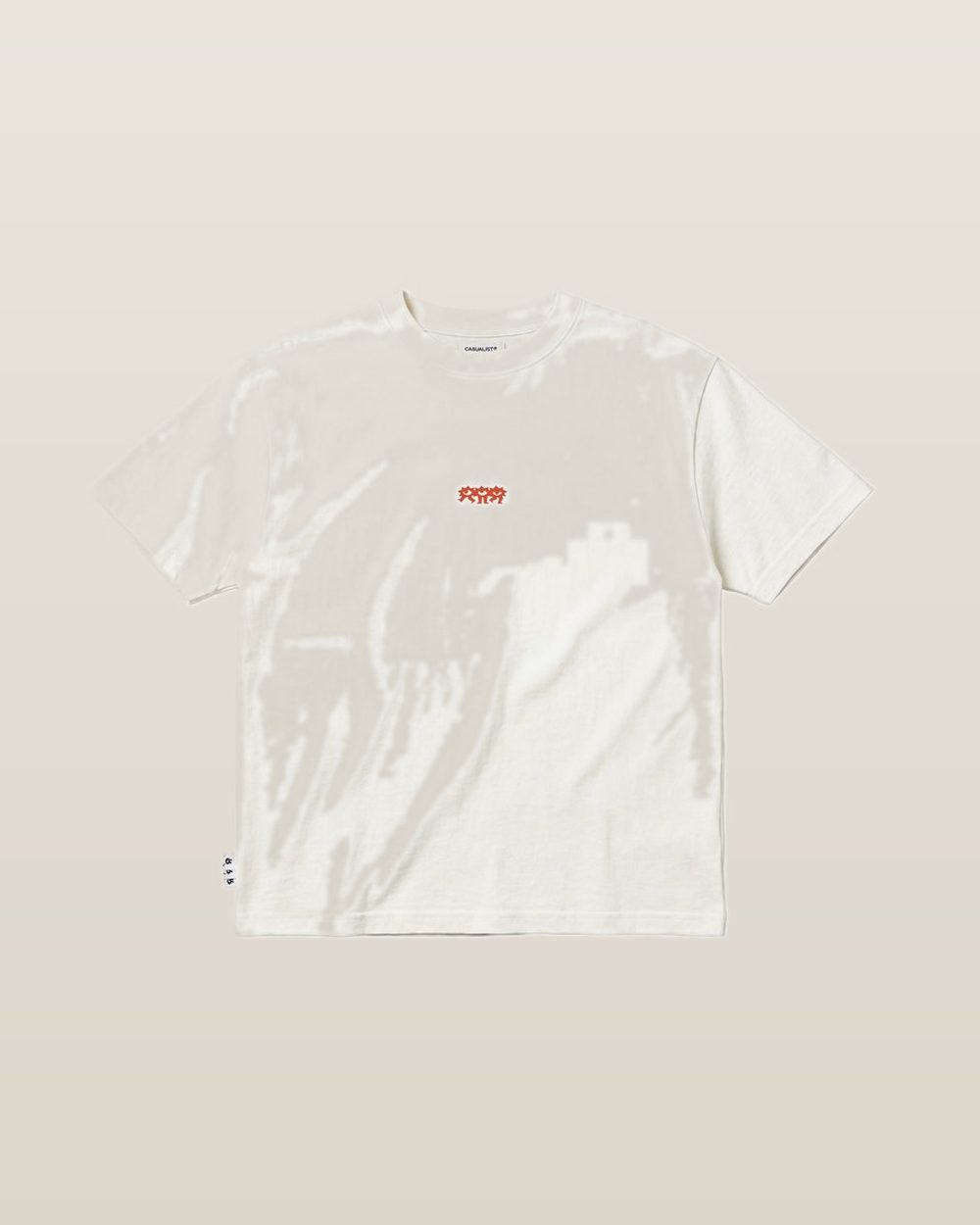 Casualist No Idea Heavy Tee, Ecru · view 3 of 3