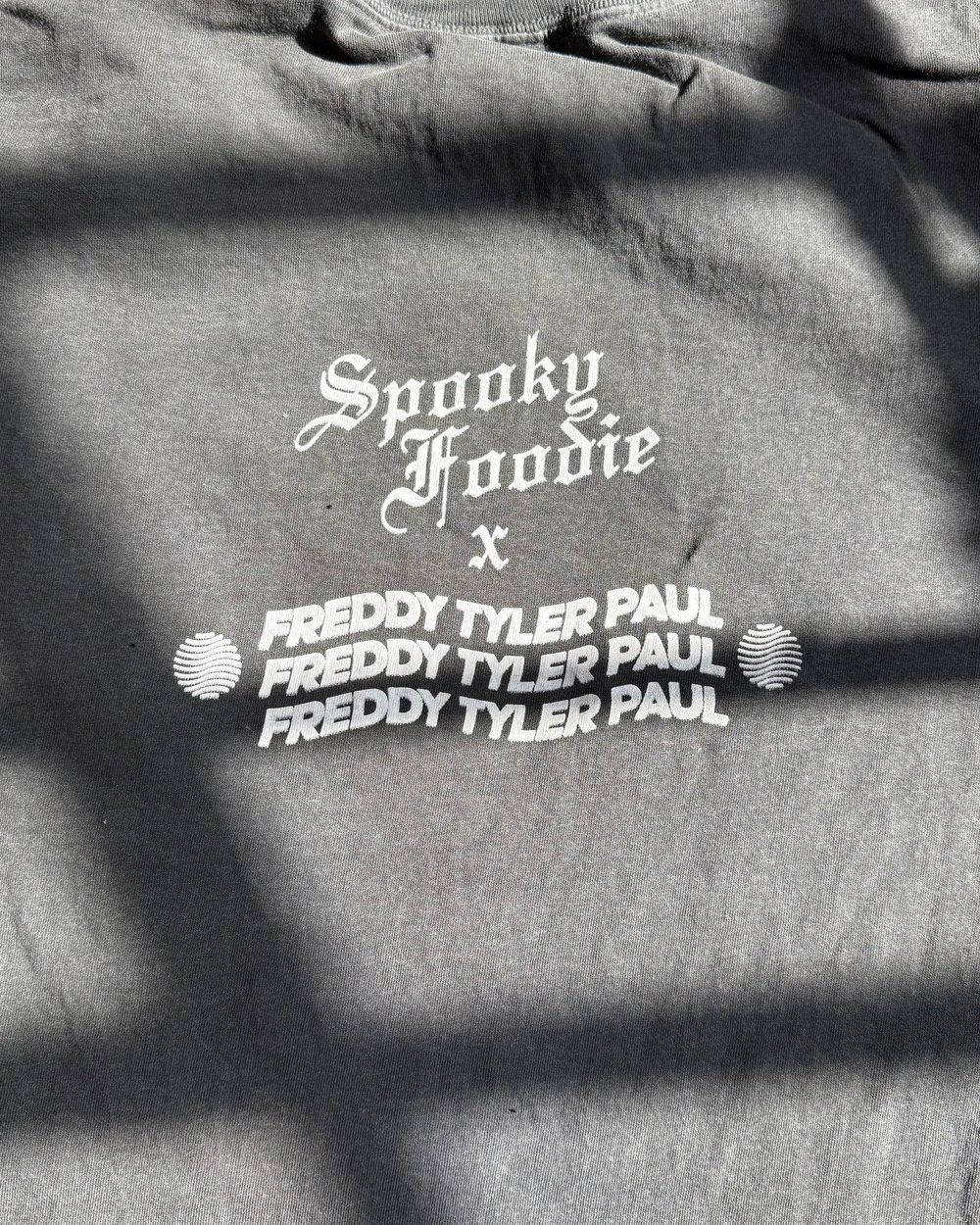 Freddy Tyler Paul ‘Spooky Arbys’ Tee, Faded Grey · view 2 of 4