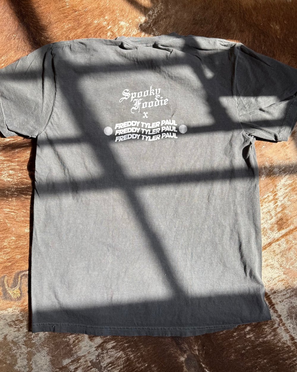 Freddy Tyler Paul ‘Spooky Arbys’ Tee, Faded Grey · view 3 of 4