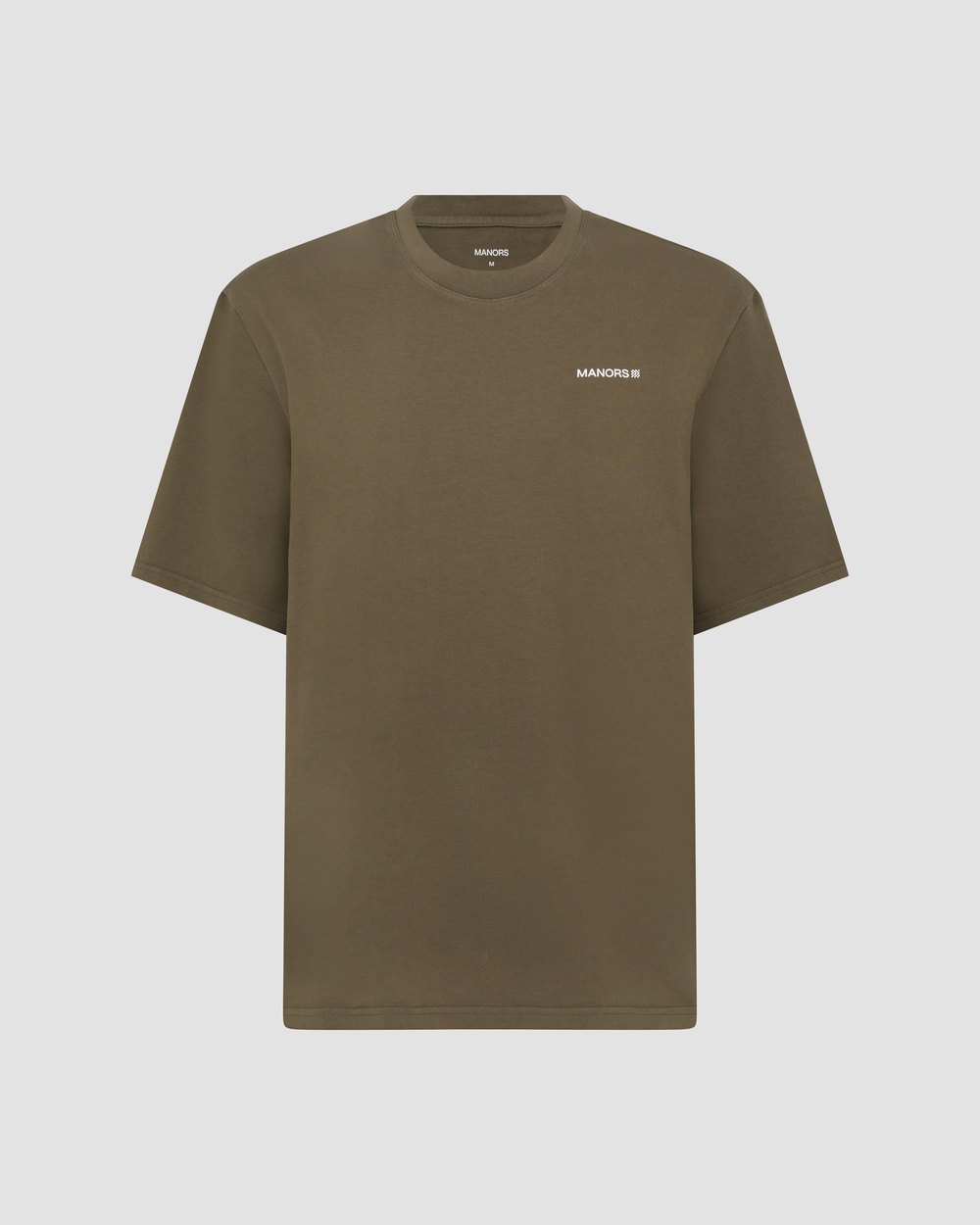 Manors Golf Manors Logo T-Shirt, Dark Olive · view 2 of 2