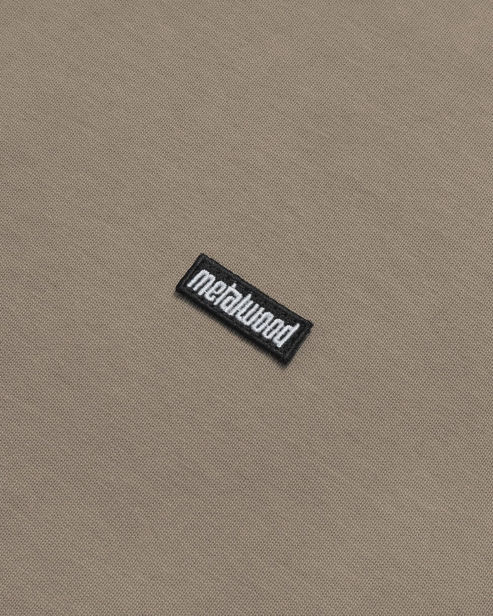 Metalwood Studio Heavyweight Mini Metal Logo T-Shirt, Green Tea · view 3 of 3