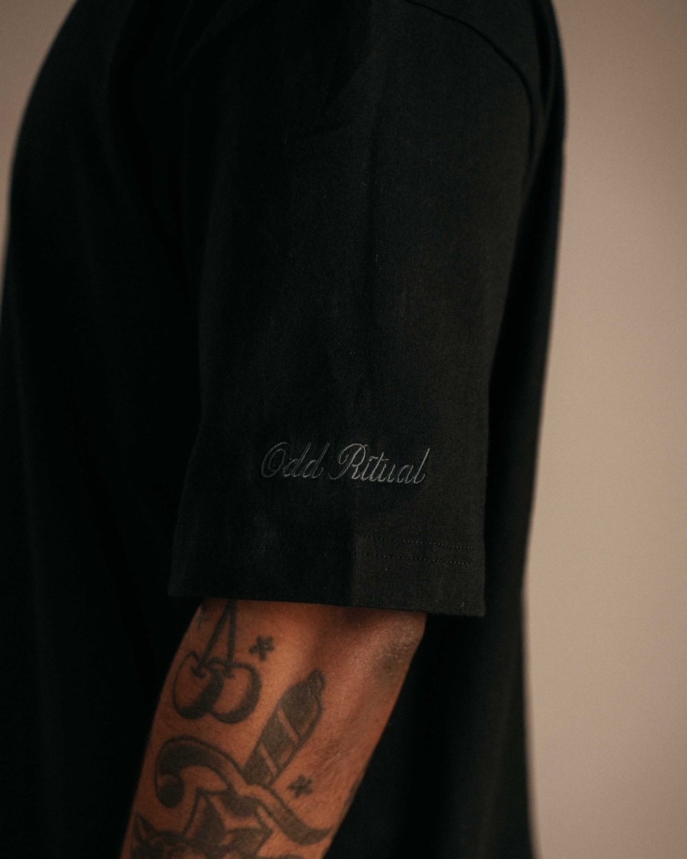 Odd Ritual OR Monogram T-Shirt, Black · view 1 of 5