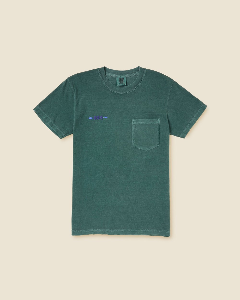 Sugarloaf Social Club Golf Technologies T-Shirt, Blue Spruce · view 3 of 4