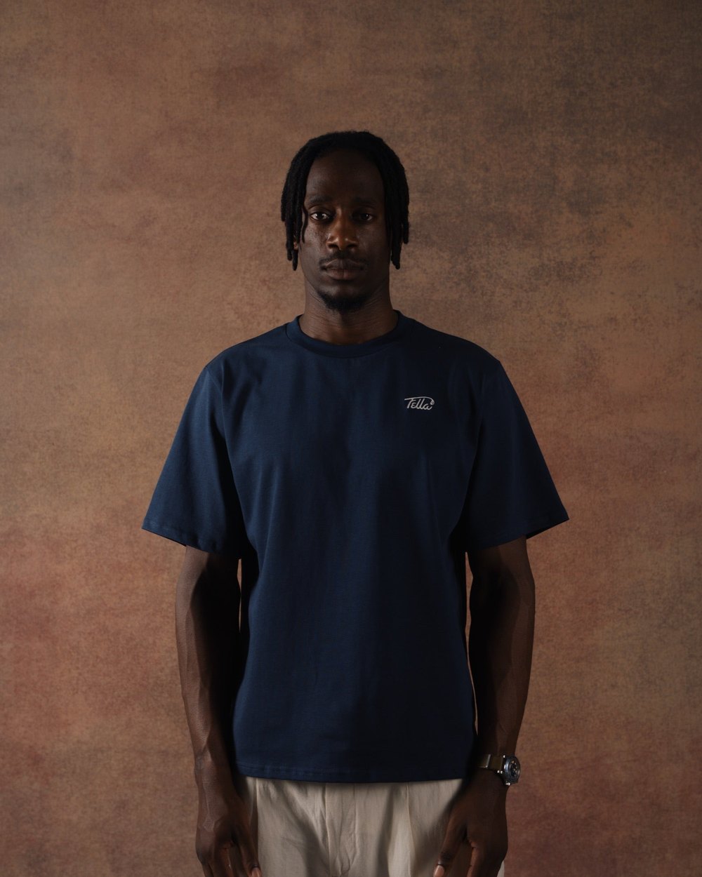 Fella Golf Double Bogey Boxer T-Shirt, Deep Navy · view 4 of 5