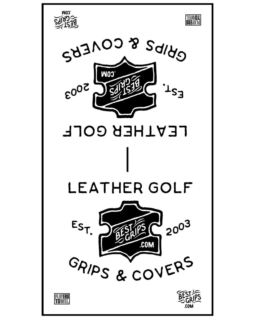 BestGrips BestGrips Players Towel · view 1 of 1