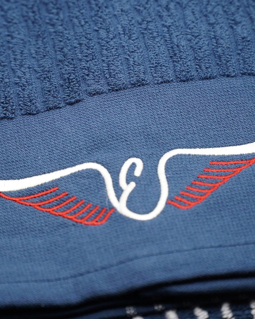 Edel Golf Retro Caddy Towel, Navy · view 2 of 3