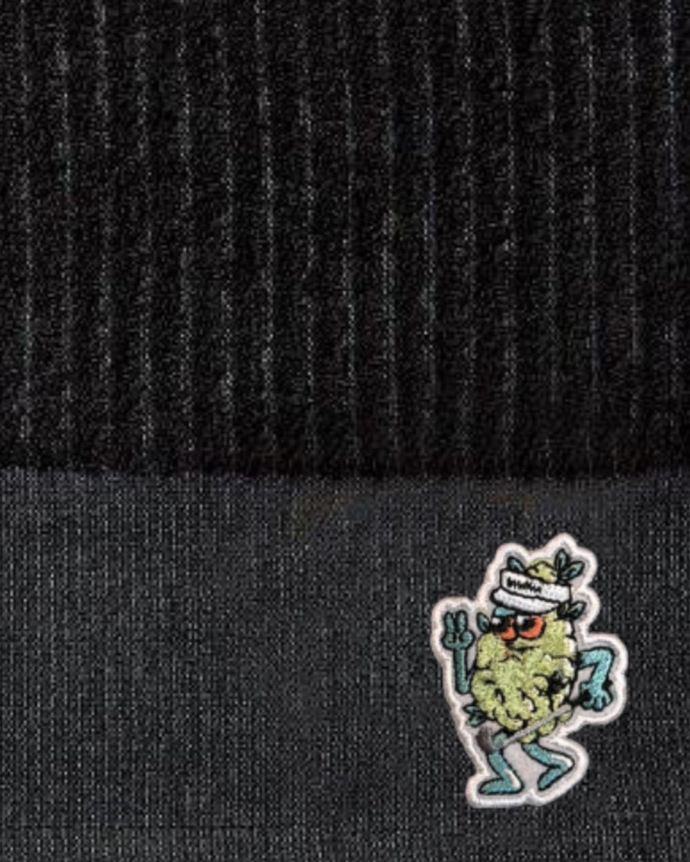 Hidden Links Society Bud Chenille Caddie Towel, Black · view 2 of 2