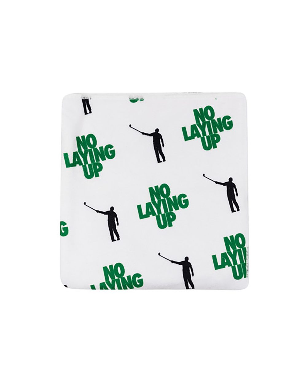 No Laying Up Logo Towel, Green & Black · view 1 of 3
