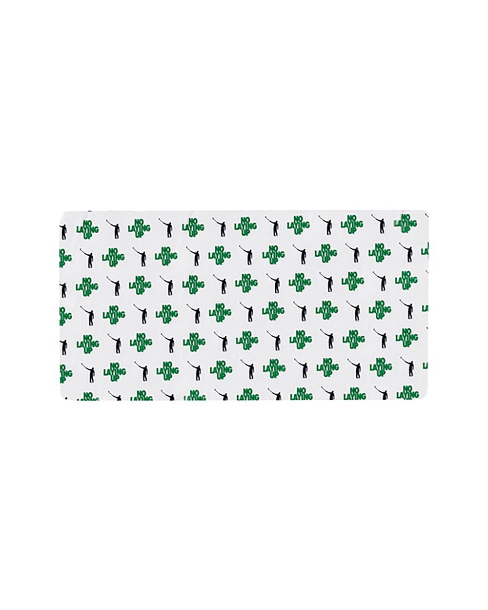No Laying Up Logo Towel, Green & Black · view 3 of 3