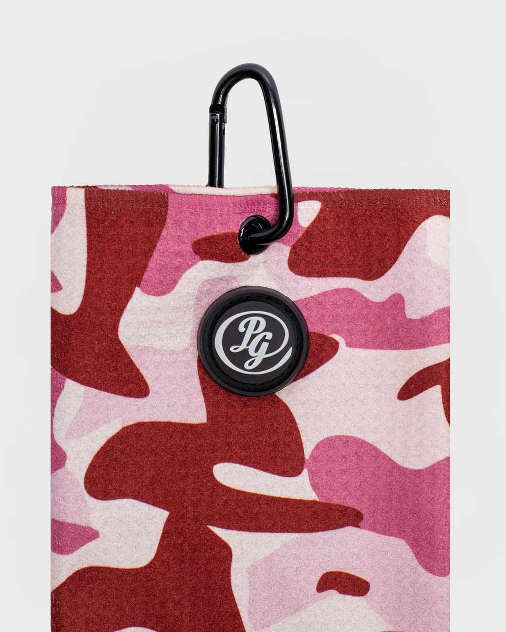 Pluto Golf Slim Magnet Towel, Red Camo · view 2 of 2