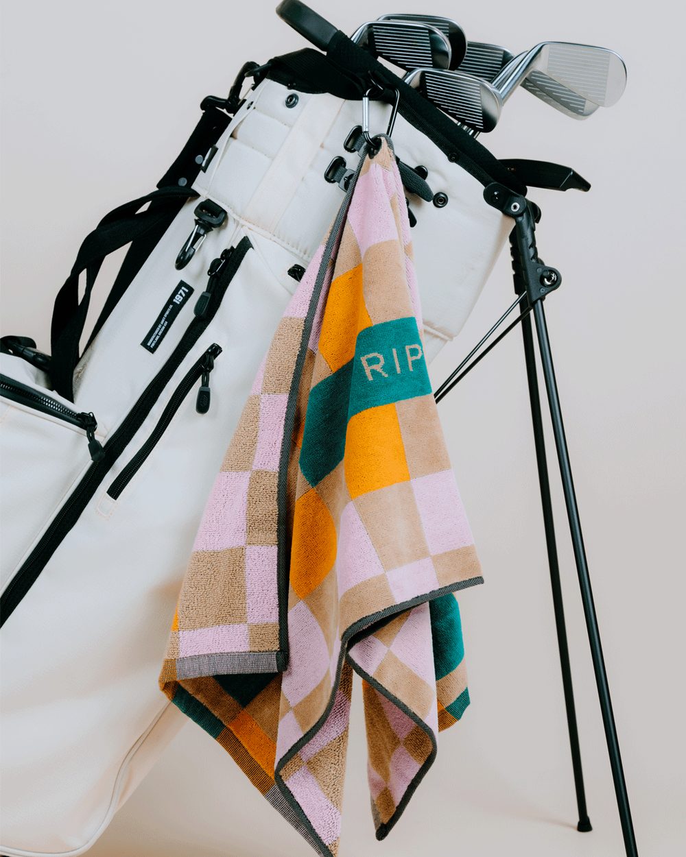 Ripit Check Golf Towel · view 2 of 5