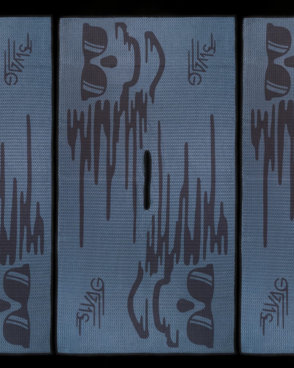 SWAG Golf Black Melting Skull Towel · view 1 of 1