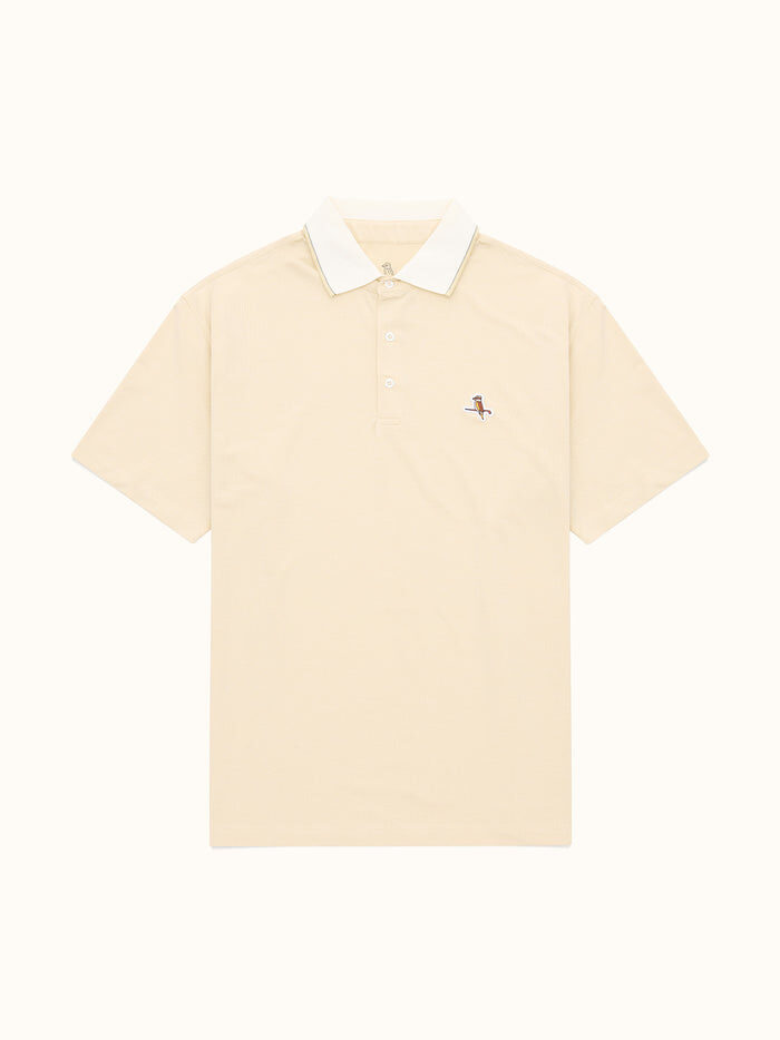 Walker Golf Members Polo Sandstone · view 1 of 1