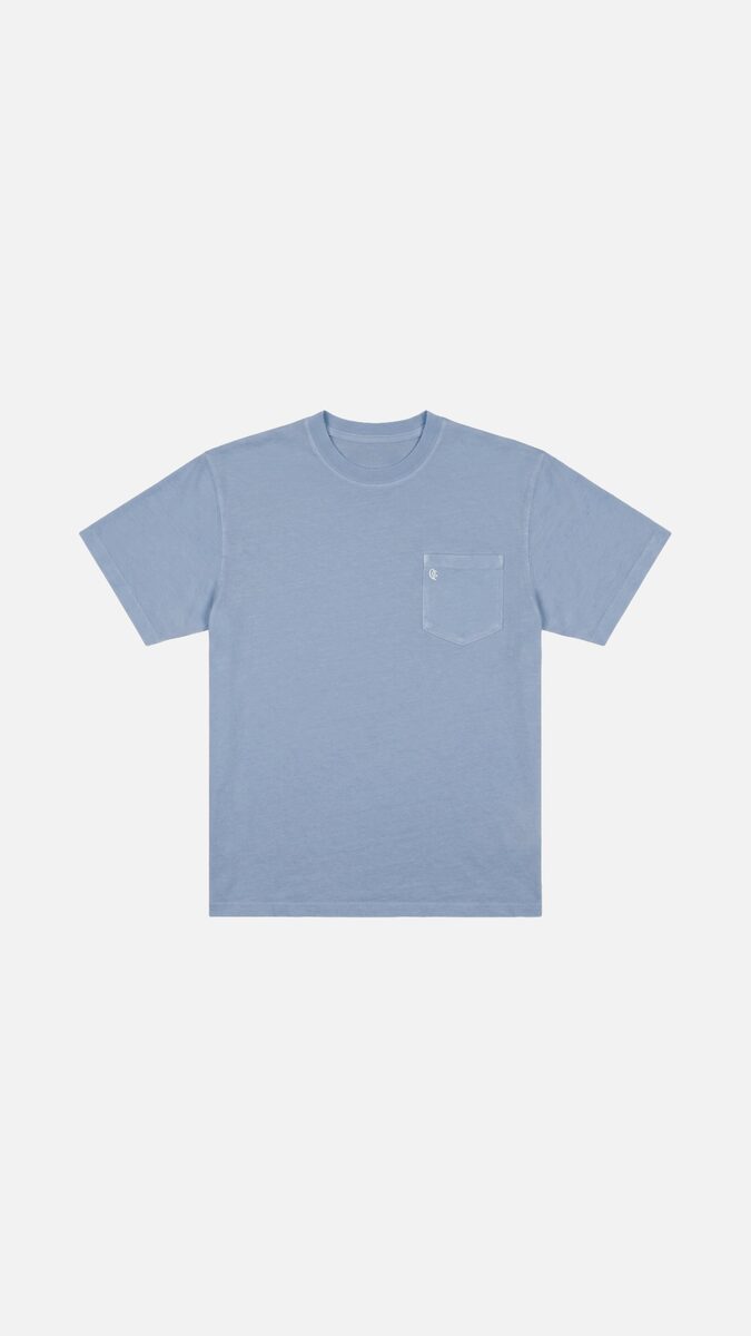 Quiet Golf — Monogram Washed Pocket Tee
