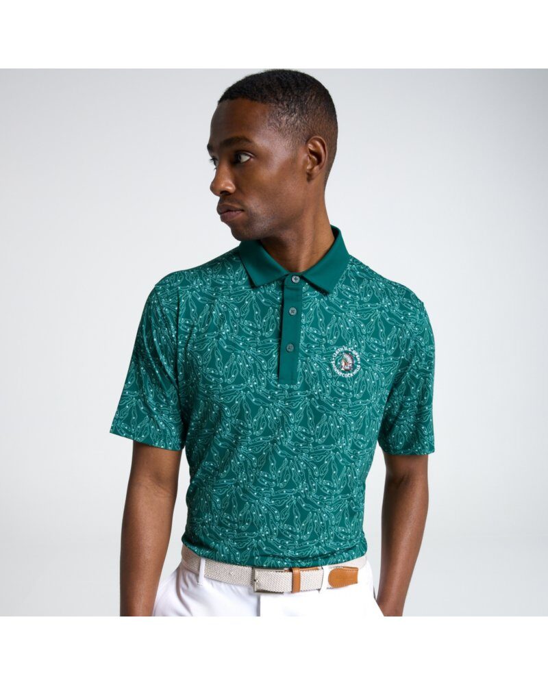 Walter Hagen Course Hills Printed Polo