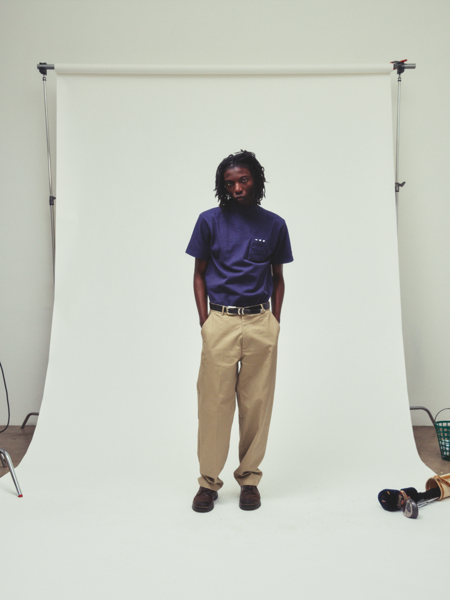 Agronomy Workshop S/S Heavyweight Work Shirt — Navy