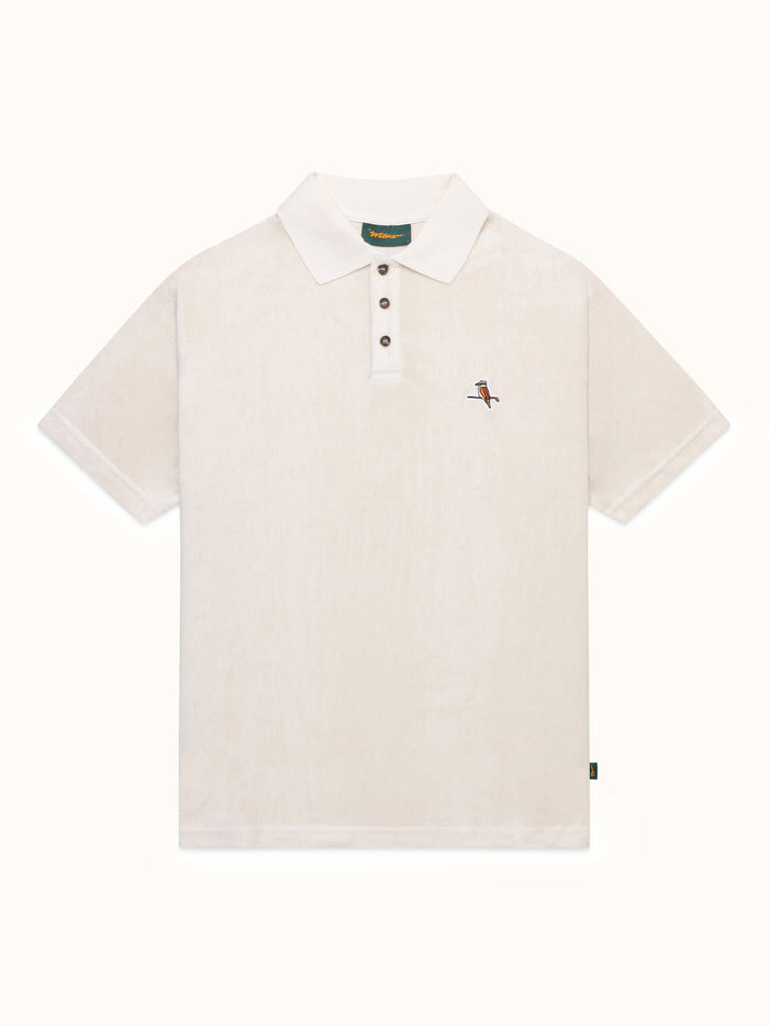 Walker Golf Kooka Terry Polo Cream · view 1 of 4