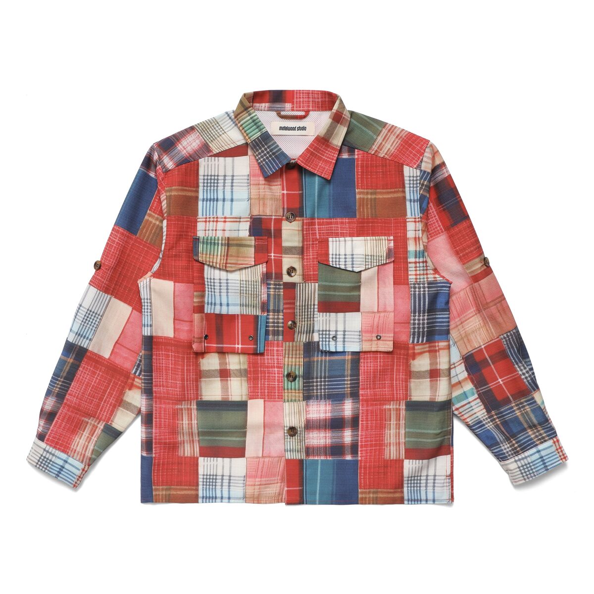 Metalwood Studio — Madras Explorer Shirt in Multi &middot; view 1 of 1