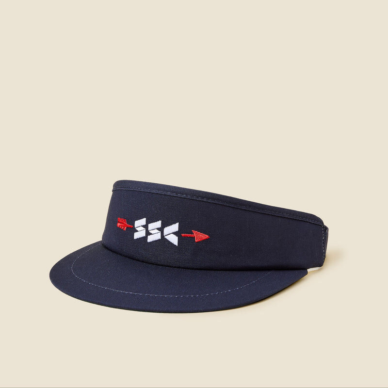 Sugarloaf Social Club — High Crown Visor in Navy