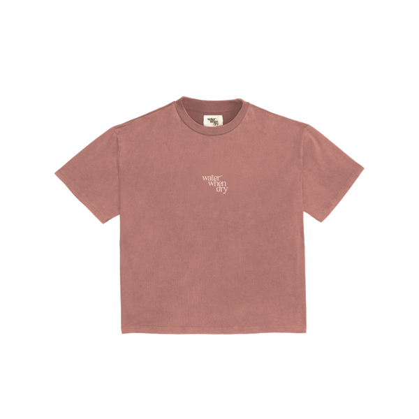 Water When Dry Logo Tee