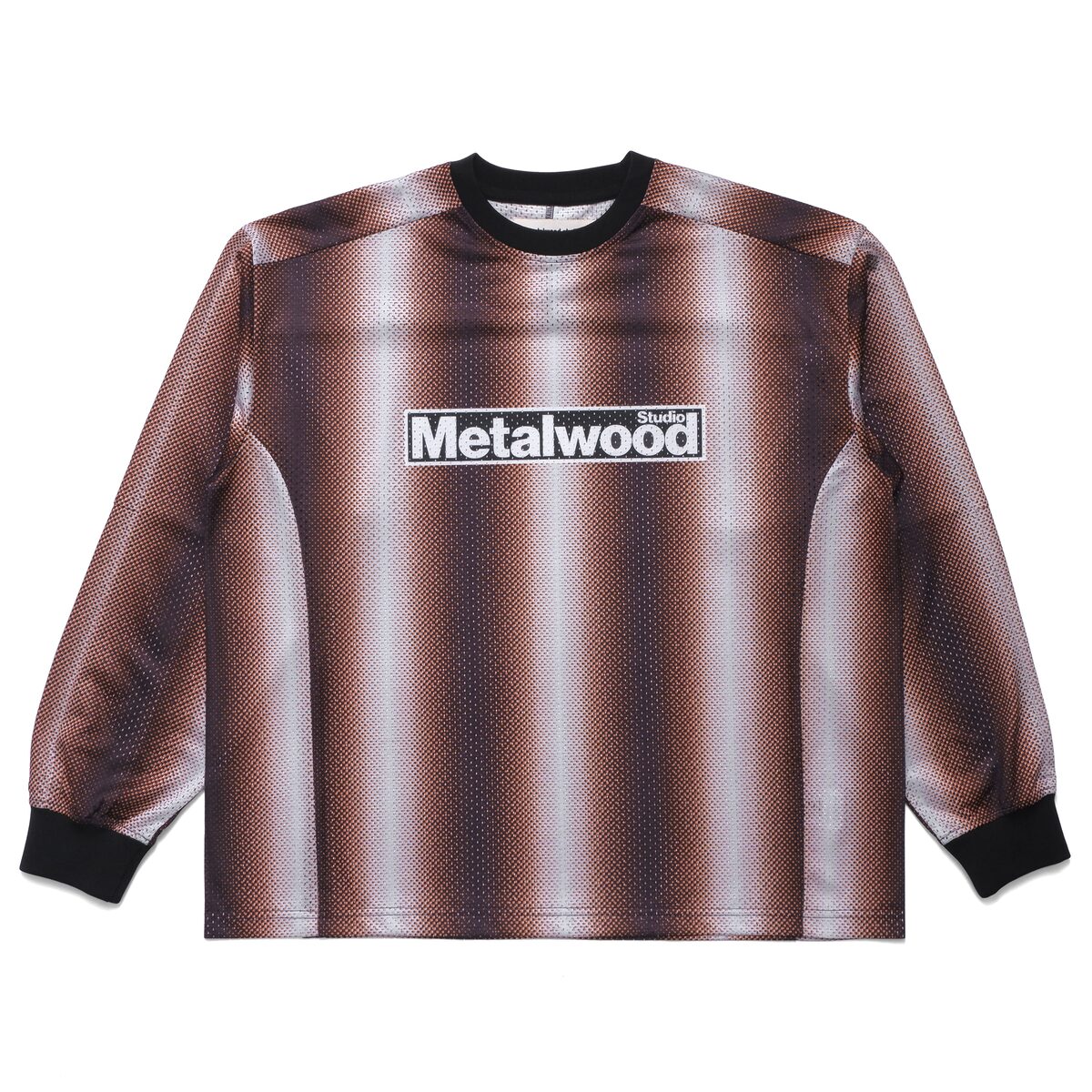 Metalwood Studio — Digital Hombre Top in Orange