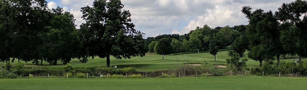 Harvey Penick Golf Campus — hole 7 and driving range