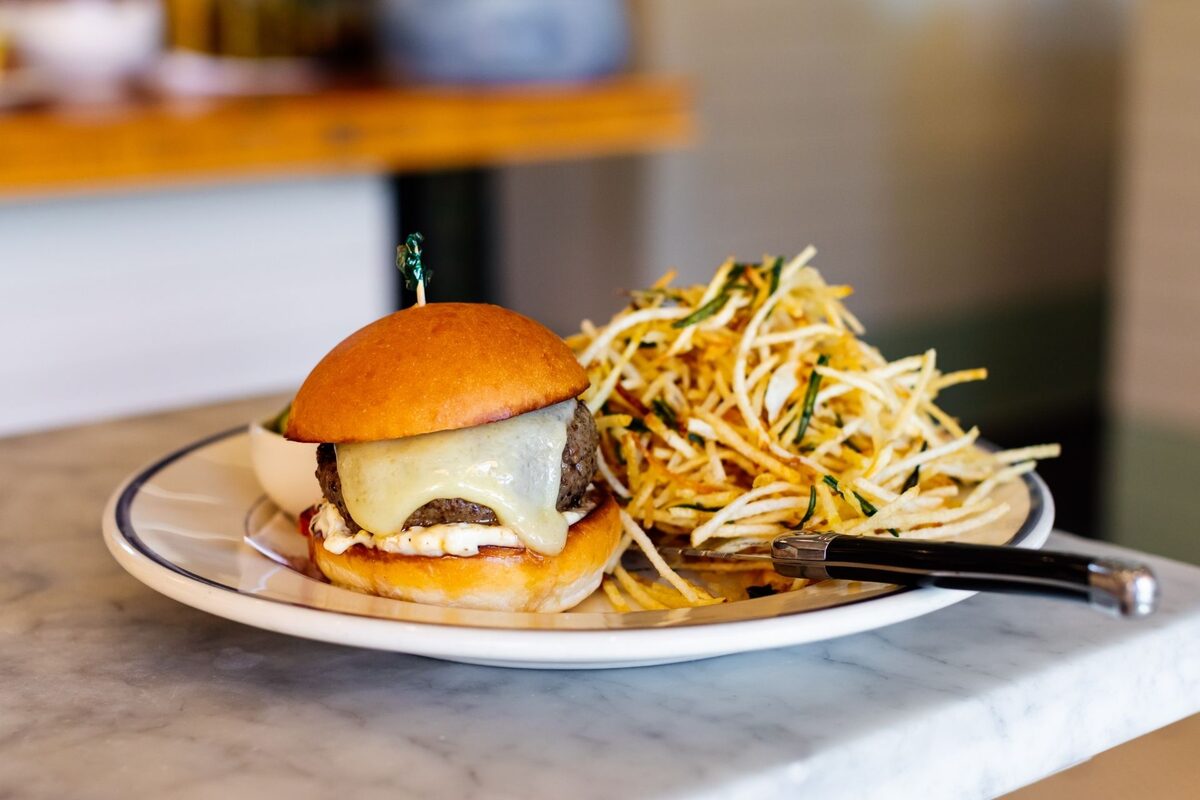 Clarks Oyster Bar Burger