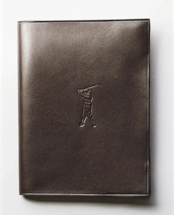 Zara Home Golf Leather Notebook Cover