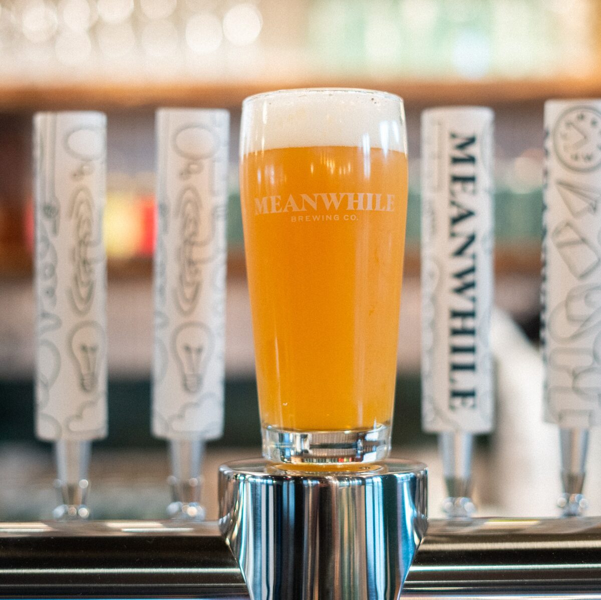 Meanwhile Brewing — outdoor brewery space in Southeast Austin