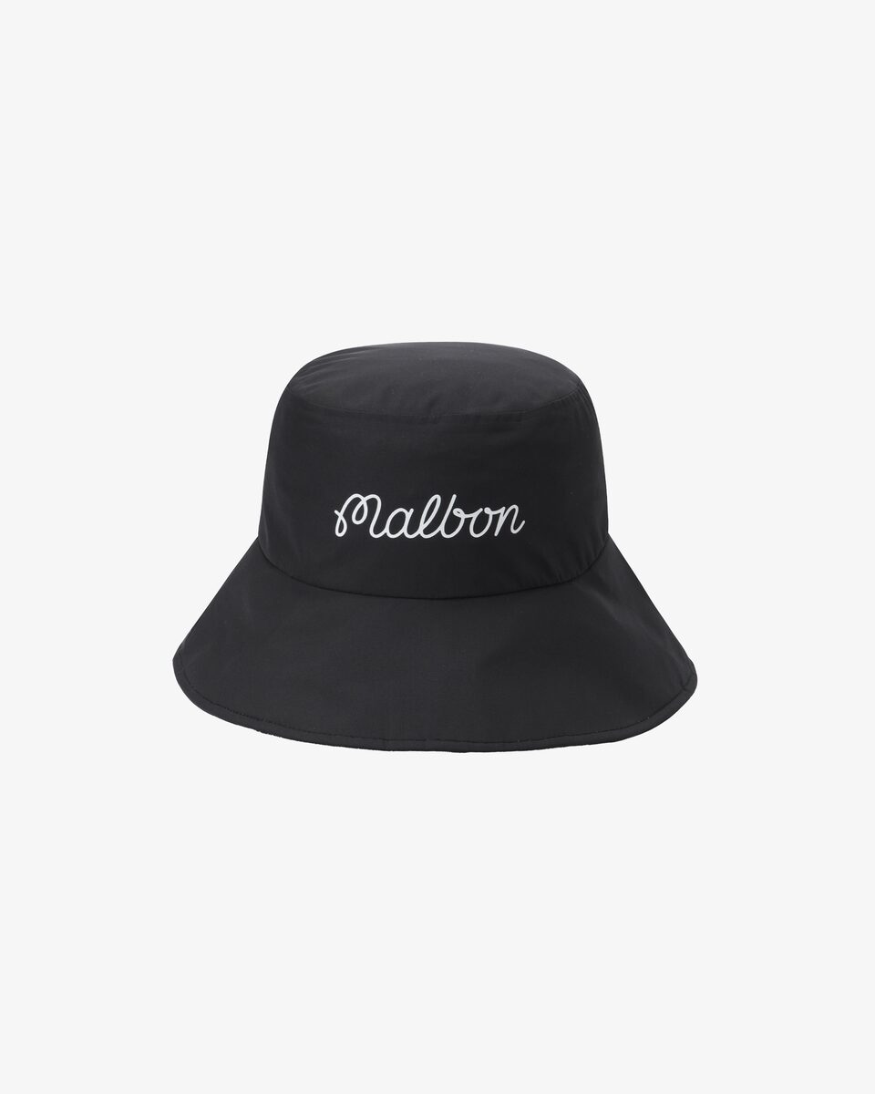 Malbon Golf Studio Seoul Seam-Sealed Bucket Hat Black