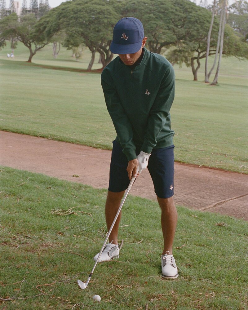 Walker Golf Par-Tec Quarter Zip Fleece Forest · view 4 of 4