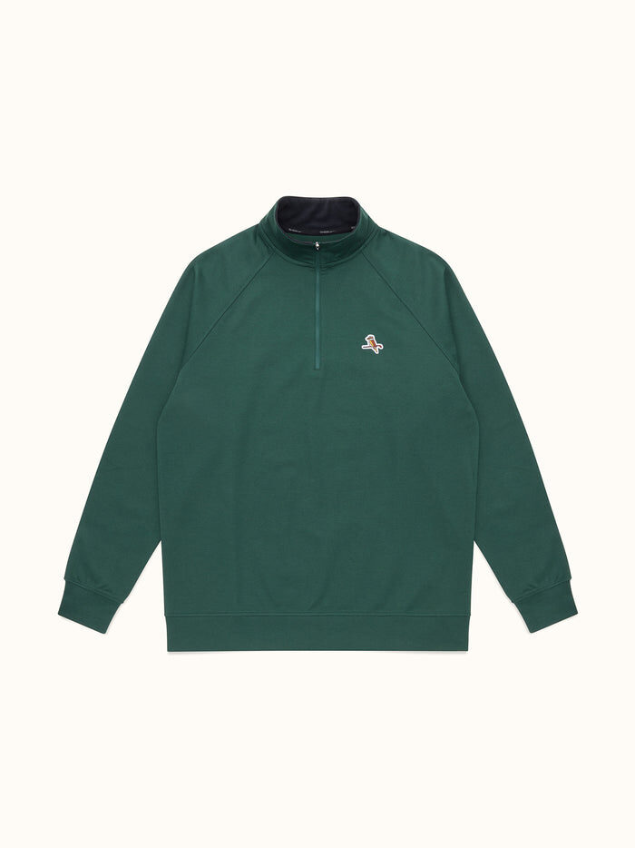 Walker Golf Par-Tec Quarter Zip Fleece Forest · view 1 of 4
