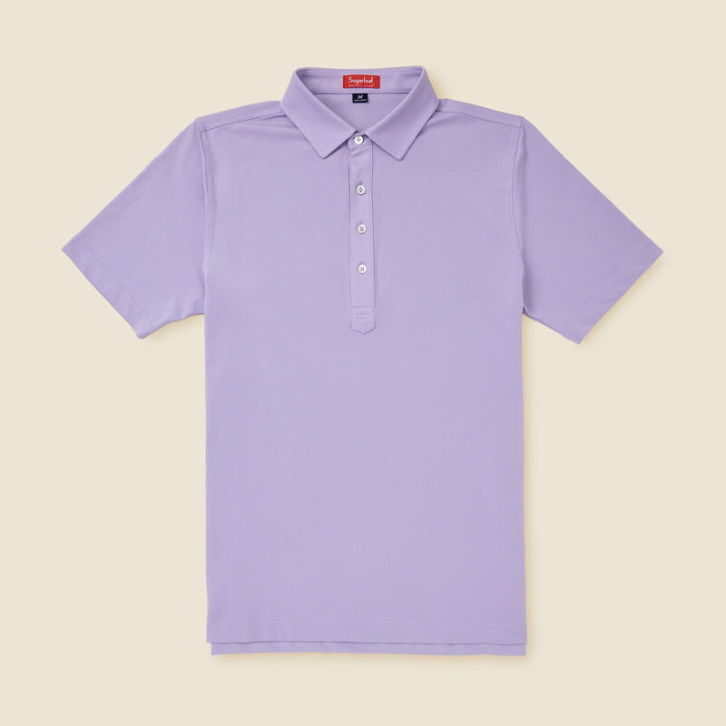 Sugarloaf Social Club — Solid Polo in Lilac