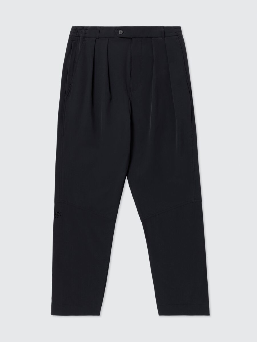 Public Drip — Pleated Pants Black