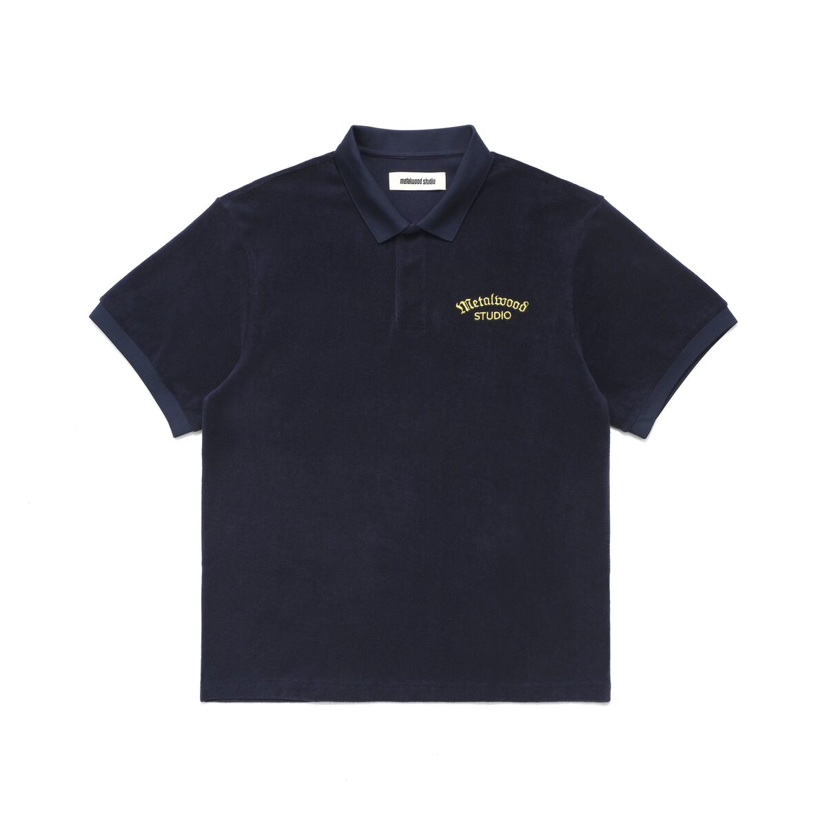 Metalwood Studio — Medieval Terry Polo in Navy &middot; view 1 of 1