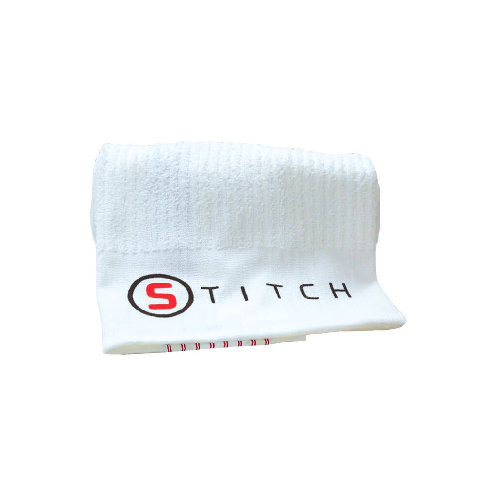 Stitch Golf — Cotton Towel in classic white
