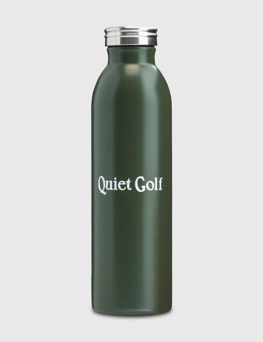 Quiet Golf Typeface Water Bottle