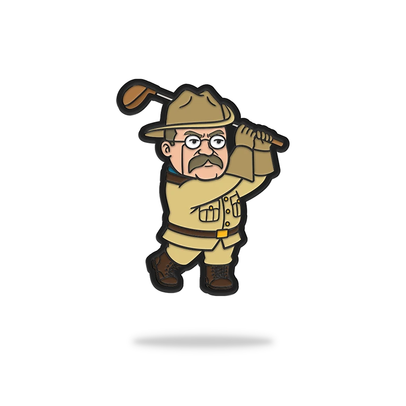 Matchstick Golf Teddy Roosevelt Ball Marker
