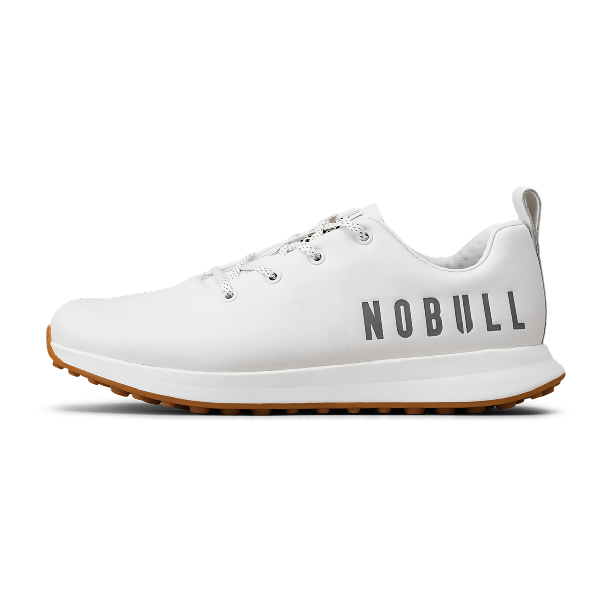 NOBULL Leather Golf Shoe White